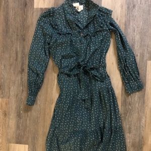 Laura ashley vintage midi dress